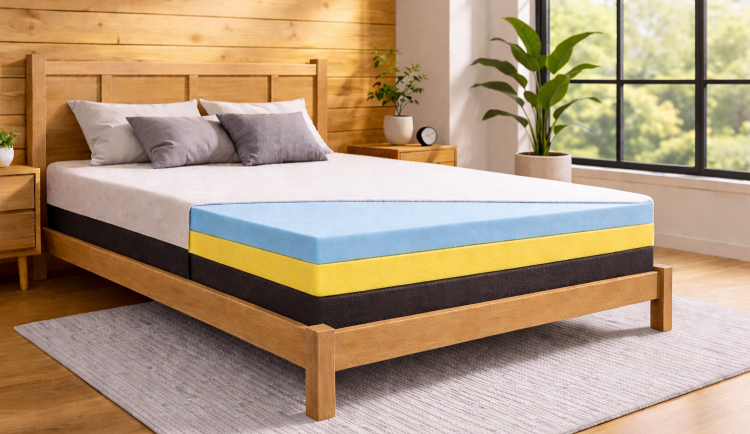 Scientifically Proven Benefits of a Memory Foam Mattress with Gel and Bamboo Charcoal